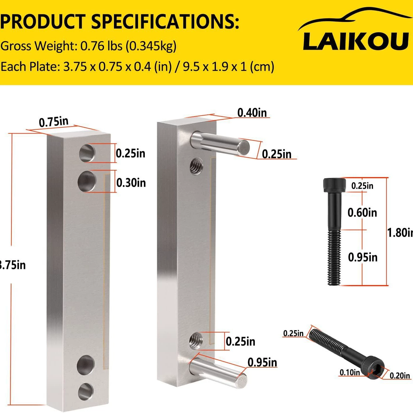 Направляющая для закалки LAIKOU с твердосплавной поверхностью для инструментов для изготовления ножей, подходящих для ножей