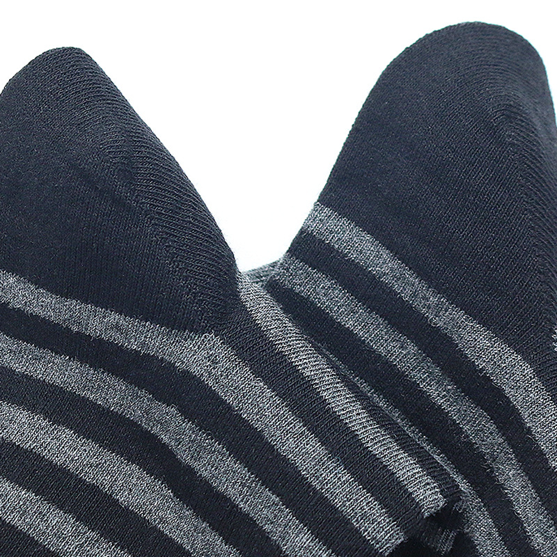 Chaussettes longues à rayures, couleur unie, style business, tendance, automne-hiver, épaisses, pour hommes, grande taille, 2025d_voghion.com