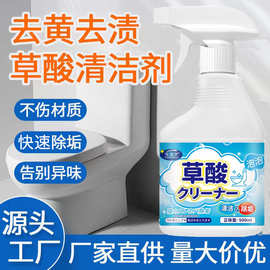 厂家直销草酸清洁剂快速除垢清洁马桶去黄除臭清洁泡泡500ml批发