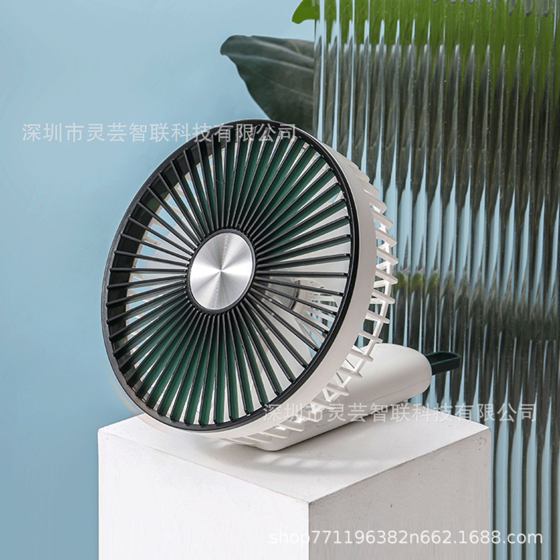 26 años de nuevo camping digital al aire libre USB carga de mano ventilador plegable portátil ventilador de escritorio de larga duración