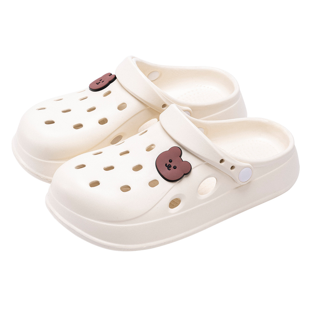 Lidani Women's Thick-Soled Clogs With A "Stepping-On-Feces" Feel, Summer 2026 New Top Quality Model, Closed-Toe EVA Non-Slip Outdoor_voghion.com