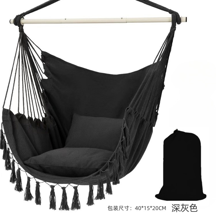 Nordic Wind lona hanging Chair Dormitory Cradle Chair Lazy outdoor patio balcón columpios domésticos comercio exterior al por mayor image 5
