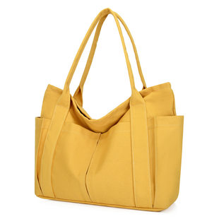 Japanese shopping bag, one-shoulder bag for mother and baby, capacious cloth bag