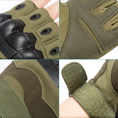 Tactical gloves summer outdoor ultra-thin breathable half-finger sports fitness driving riding fishing special forces military fans men