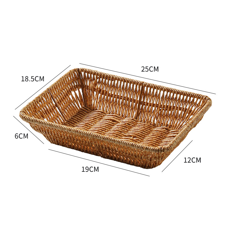 Kens Nórdico de frutas platos de comedor sala de estar mesa de té en el hogar canasta de bocadillos en línea ins canasta de bocadillos imitación de藤 nuevo