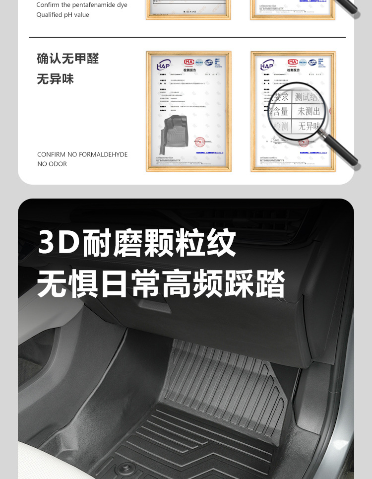 Suitable for Buick Envision PLUS five-seater, full coverage floor mats including door sills, 21-25 models, TPE car floor mats