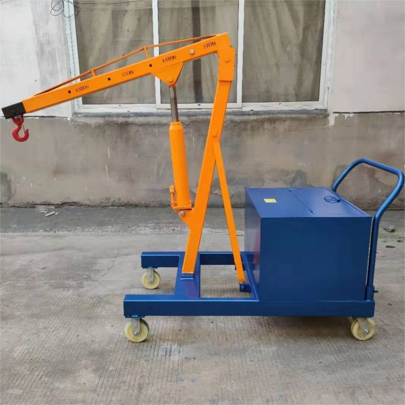 和磊现货供应FPD配重式液压小吊车 手动轻便吊  电动液压小吊机