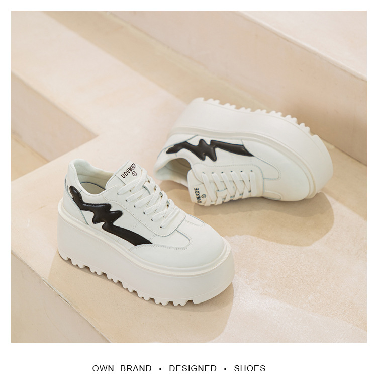 Vielseitige Damen Freizeitschuhe Mit Dicker Sohle Für Herbst_voghion.com