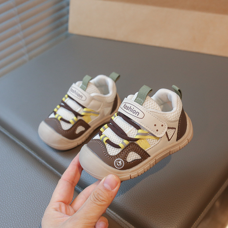 Zapatos Primeros Pasos para Bebé de Cuero Sintético Transpirable Antideslizante para Primavera y Otoño