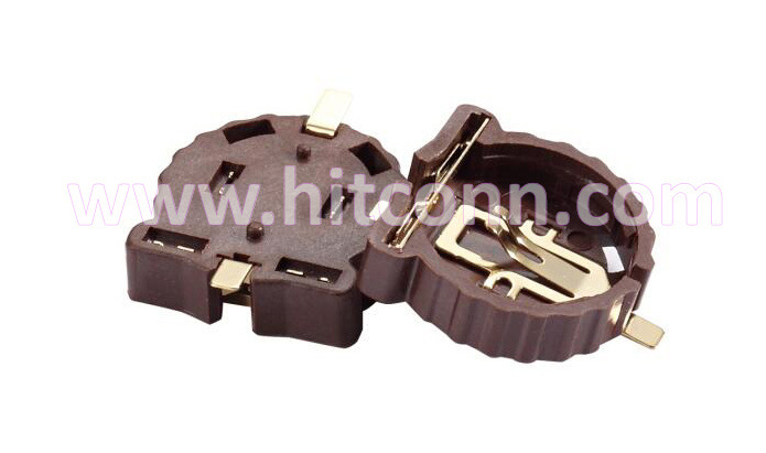 电池扣 CR1220-2  正极改结构 3V  纽扣电池座，纽扣电池座CR1220