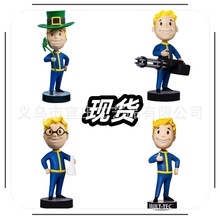 辐射游戏Fallout树脂工艺品摇头摆件车载办公室摆件小人经典公仔