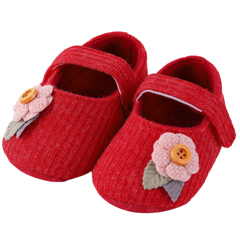 Venta al por mayor zapatos de bebé transfronterizos de fondo suave para niños primavera y otoño verano 3 zapatos de bebé de 0-1 años de edad zapatos de princesa femenina image 11