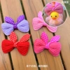Polka dot bow (glue dot)