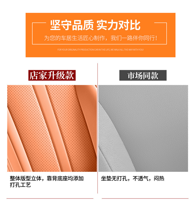 2026 model, 1.5L, long-lasting version, Roewe i6 car seat covers, custom-fit, full-coverage leather car seat cushions