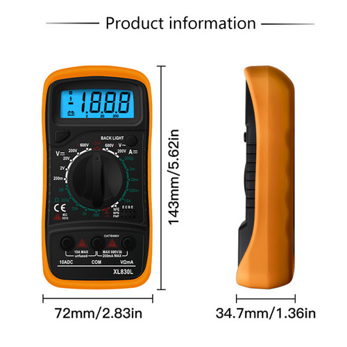 电烙铁万用表套装 数显烙铁工具包 厂家  80/60W美规英规布袋套装