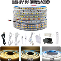 Usb 5v低圧led自己接着ランプ3v電池ボックス付きランプ光画工芸品紙彫刻ナイトライト2835ランプ
