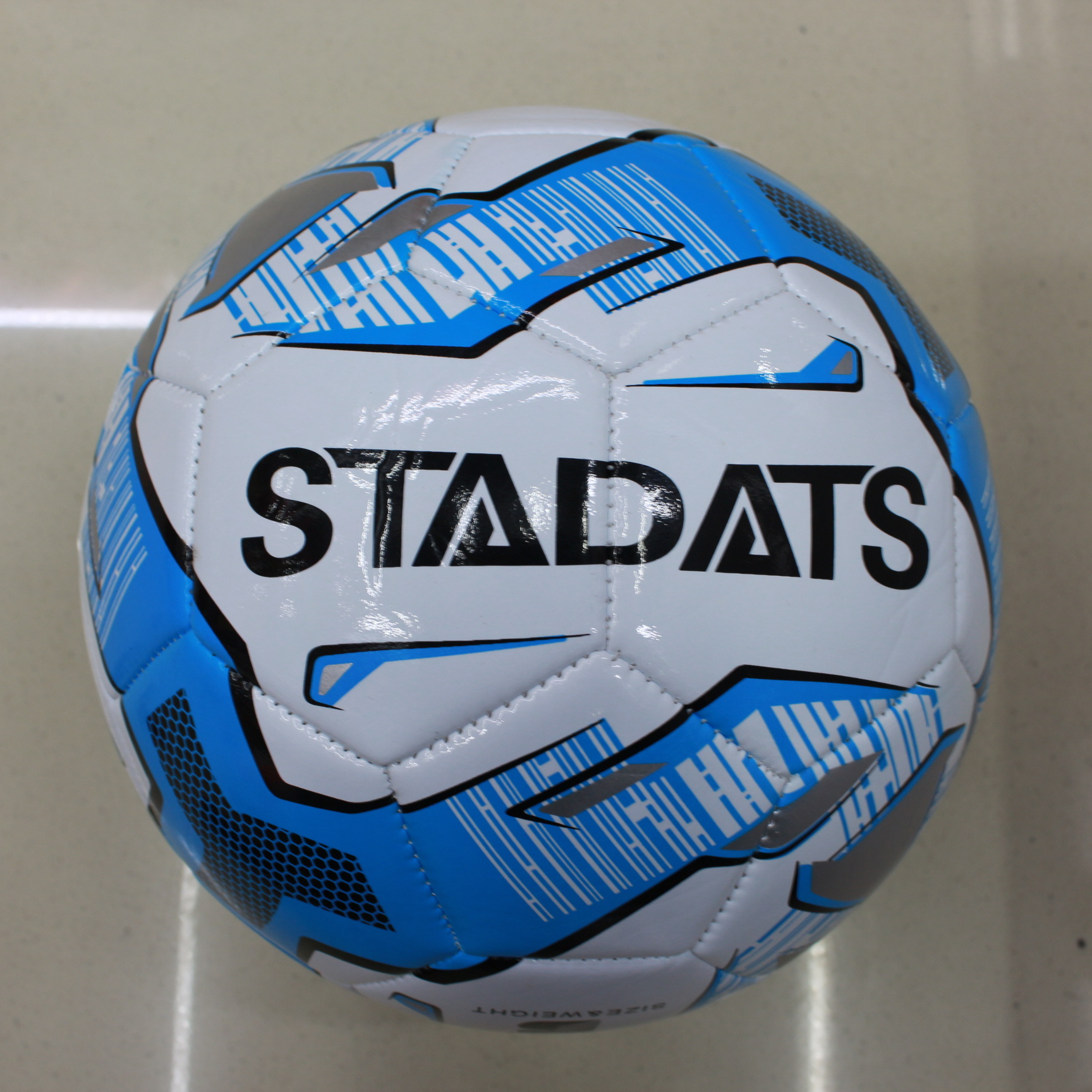 正品5号足球烽火系列5号蓝色PU机缝足球专业比赛足球 可来样做