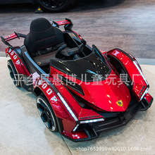 新款儿童电动汽车四轮跑车男女小孩遥控卡丁车宝宝玩具车充电汽车