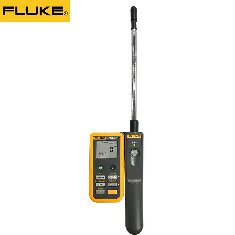 FLUKE925 дистанционная горячая линия ветрометр F923 ручной датчик скорости ветра