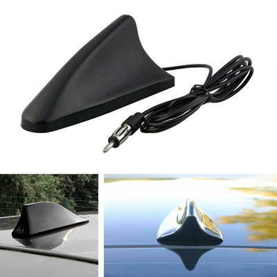 (with Adhesive Base) Black – vehicle antenna