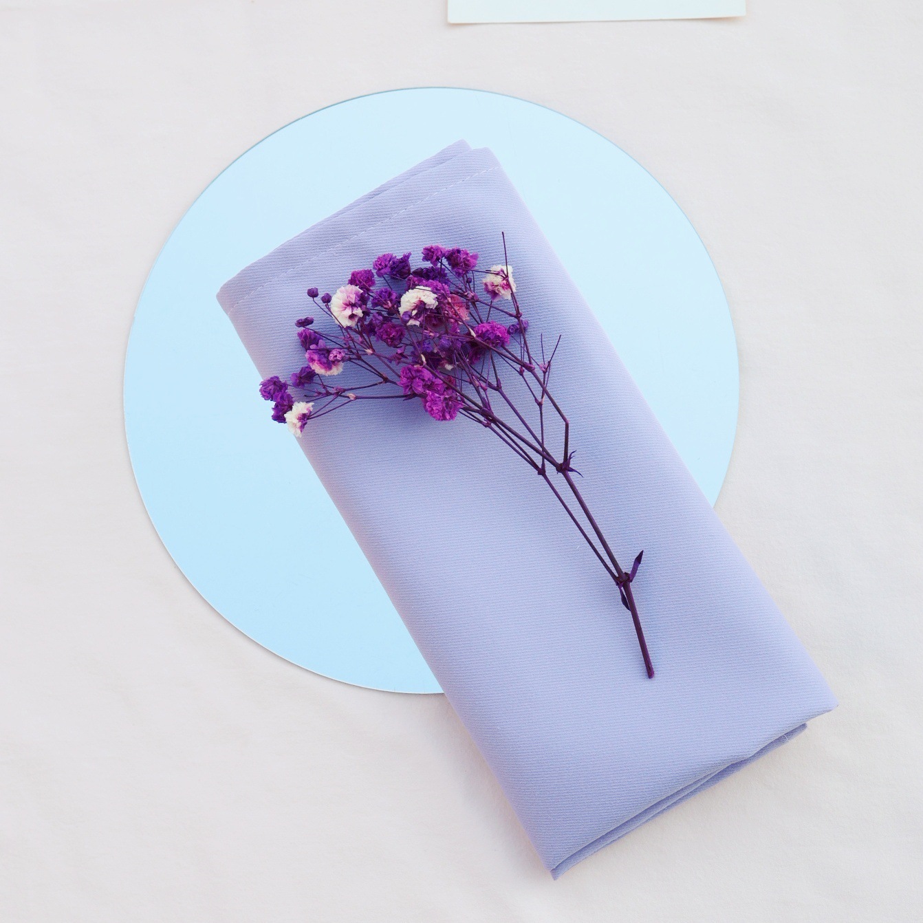 Servillas algodón poliéster servillas cuadradas hotel de boda transfronterizas decoración de mesa de comedor occidental almohadilla de Navidad servillas