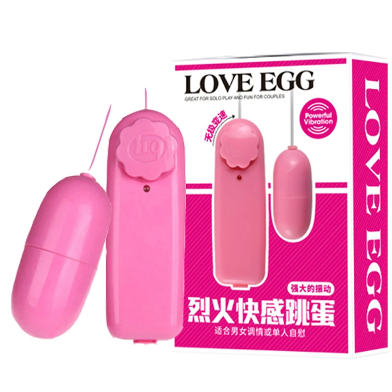 Vibrating Egg (single) with Indicator Light, Remote Control, Compact Adult Toy