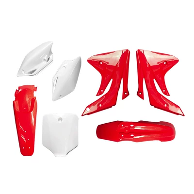 Hailing M4MX5MX6M7M8 off-road motorcycle Motorcycle Fender - 5-piece-case-red