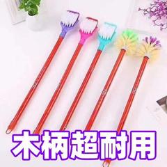 Wood-handled toilet brush household brush no dead corner bathroom soft bristle cleaning brush toilet brush toilet cleaner toilet brush wholesale