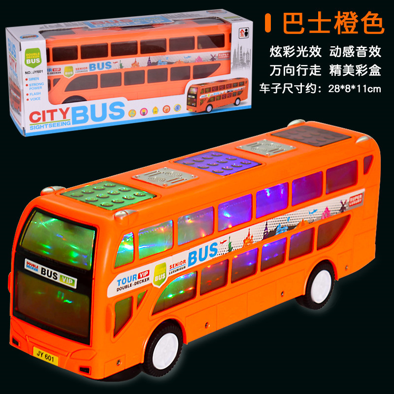 Juguetes de parada al por mayor coche eléctrico grande vehículo de ingeniería universal juguete 4D música ligera modelo de coche de juguete para niños