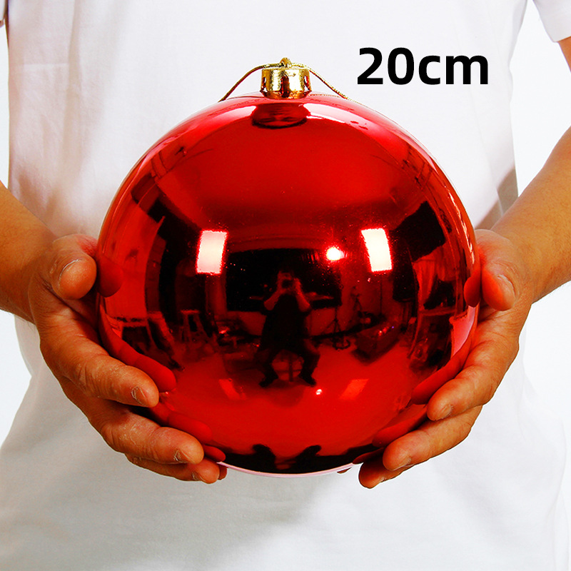 Dragón Tigre Bola de Navidad decoraciones del árbol de Navidad gran Bola brillante galvanoplastia bola de color bola colgante centro comercial bar decoración del techo