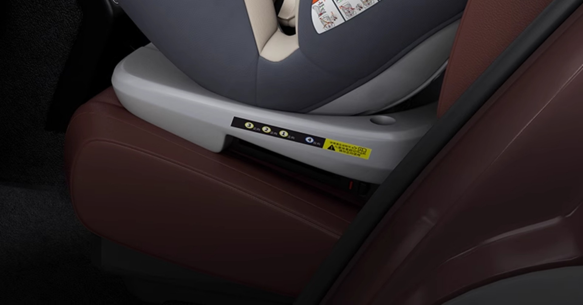 Suitable for Kids Safety Seats for Cars, Baby Car-Mounted 360-Degree Rotating Portable Seats 0-Its