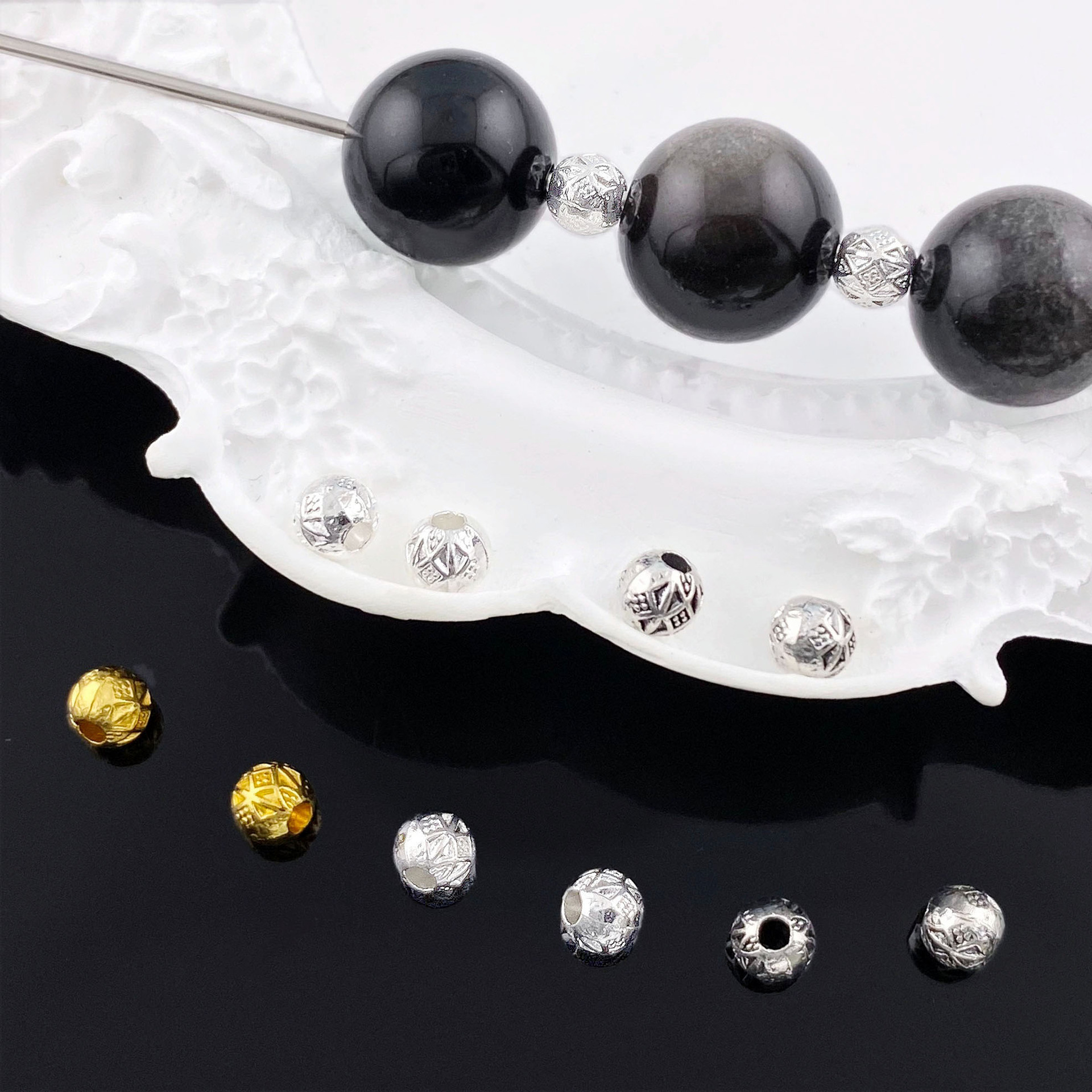 One bead bracelet