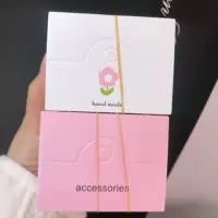 6,4x5 TikTok тот же стиль корейские ins милые головные уборы шпилька картонная упаковка кольцо резинка DIY аксессуары для волос бумажная карта
