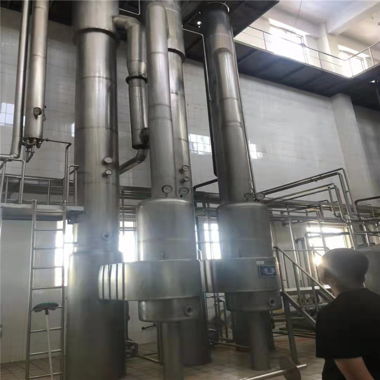 化工蒸发设备 二手3吨双效降膜蒸发器配套电力控制系统