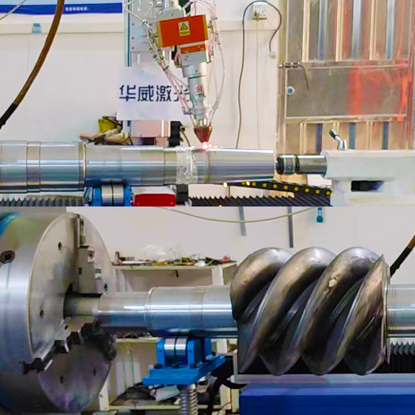 激光堆焊熔覆机 大型轴位磨损拉伤缺陷激光修复设备 机械零件修复