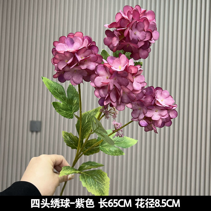 造花のアジサイのウェディングシーン装飾、花束、造花ブーケ、アジサイの造花、造花ブーケ、造花|undefined