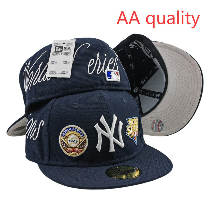Cross - Border 2025 nuevo sombrero de béisbol MLB de comercio exterior AA patrón de sombrero de borde plano sombrero de baloncesto con aleros grandes image 3