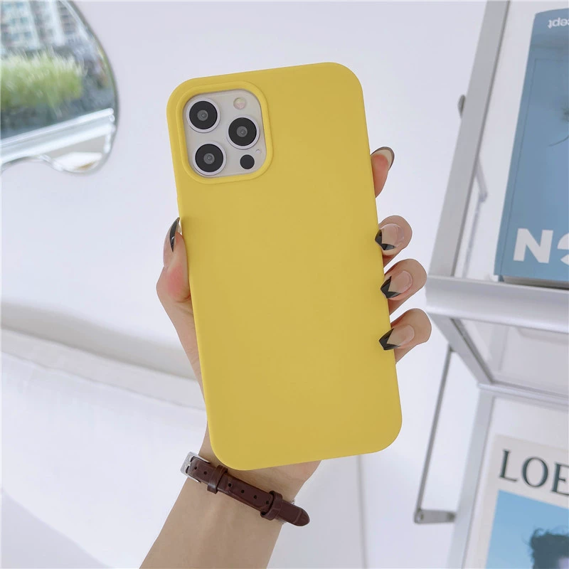 Силиконовый чехол Apple iPhone 12 Pro Max совместимый, мягкое матовое покрытие, многоцветные варианты