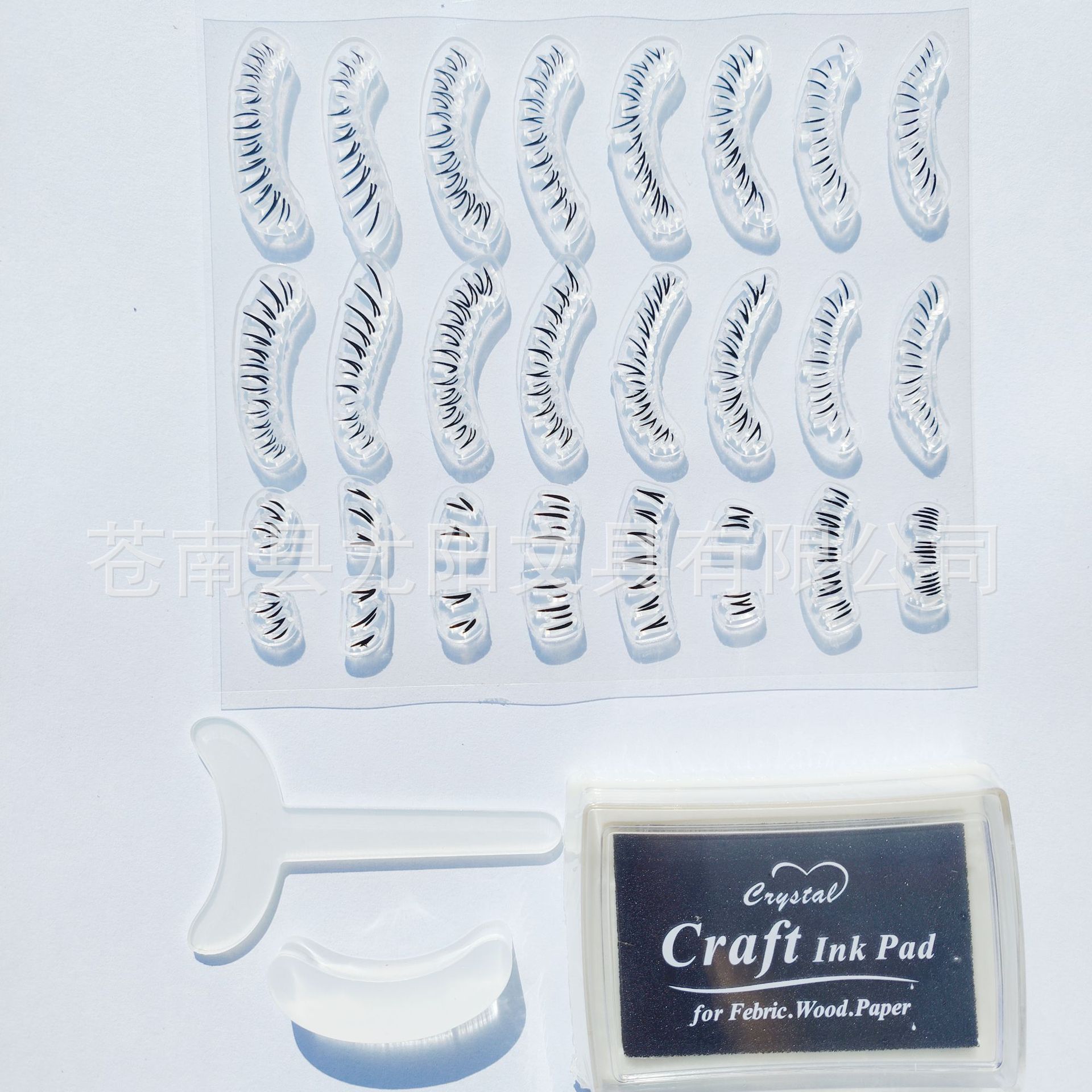 Transparent silicone seal handmade