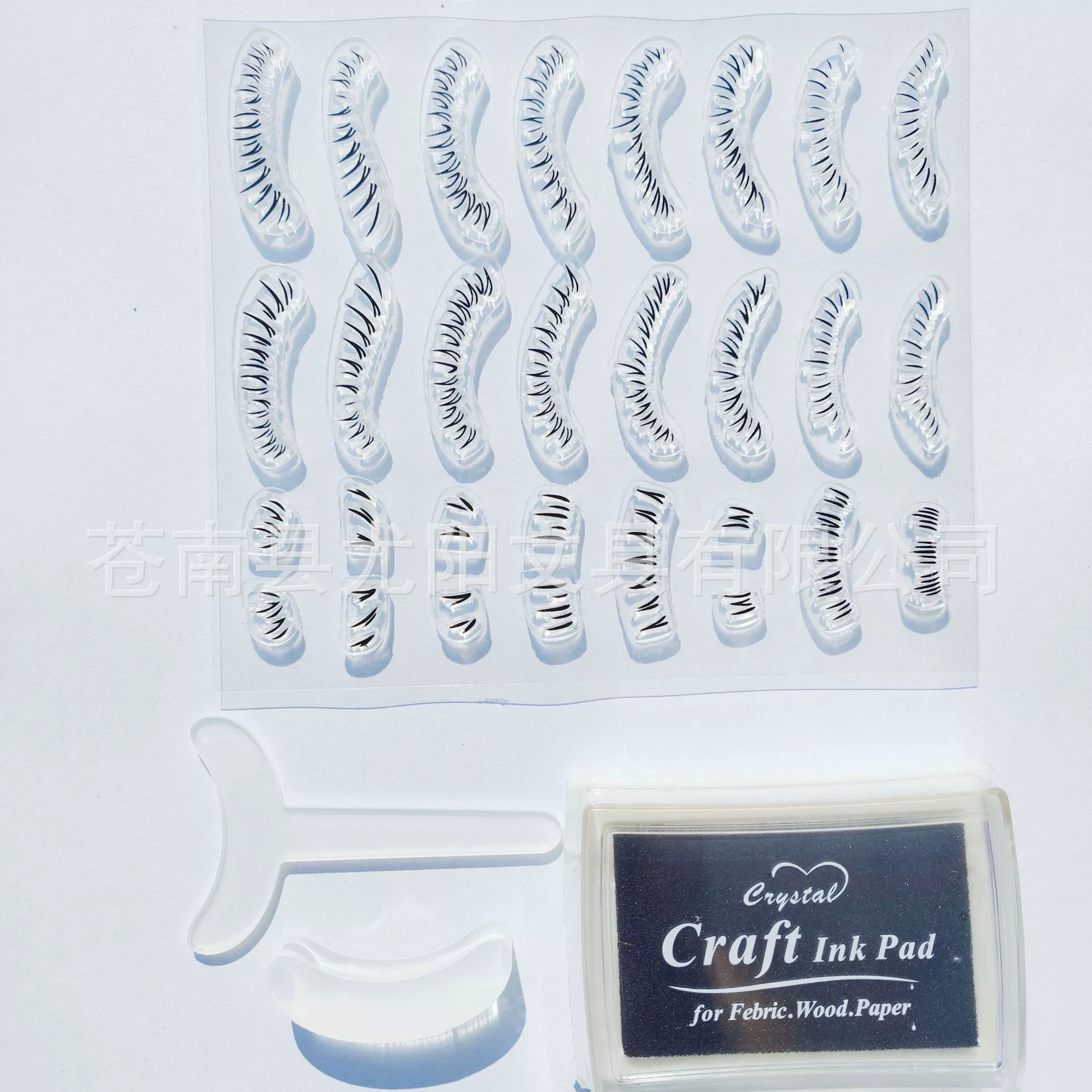 Transparent silicone seal handmade