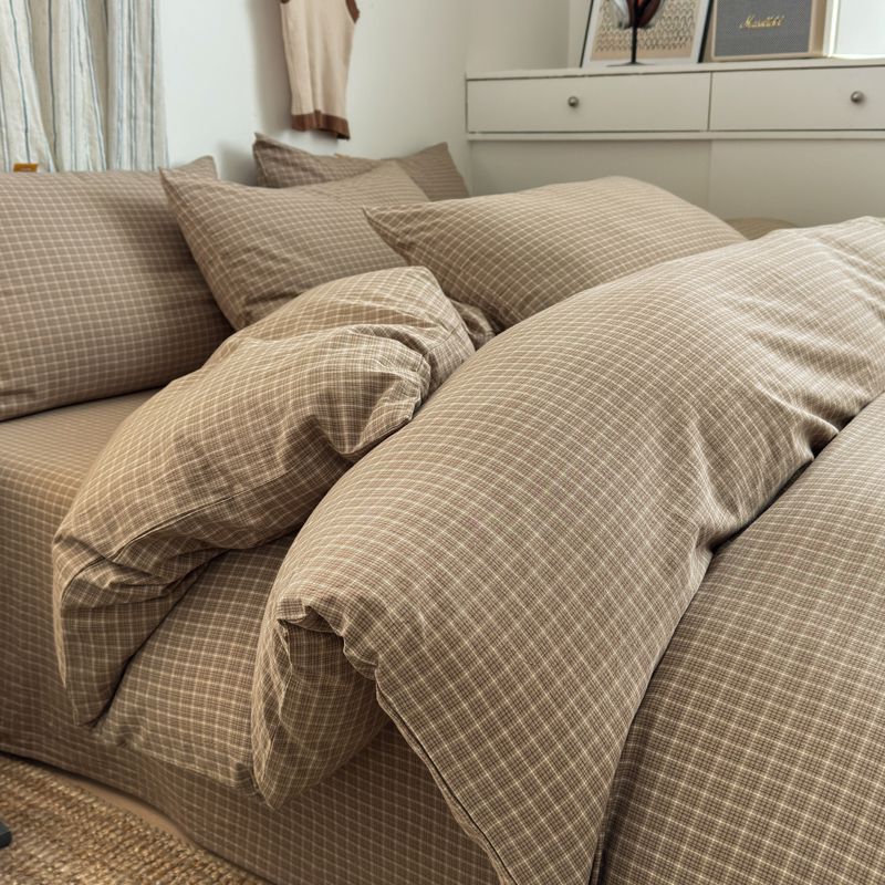 Verano ins funda de edredón de algodón de una sola pieza funda de edredón de algodón 2025 nuevo estilo 150x200x230 dormitorio individual