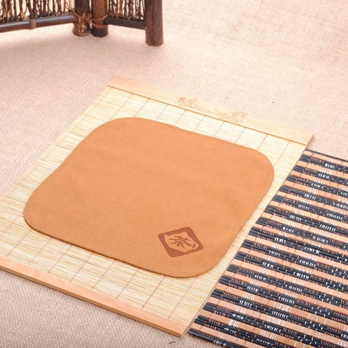 Double-layer tea set with accessories, teapot, scarf, wholesale, increased thickness, water absorbent