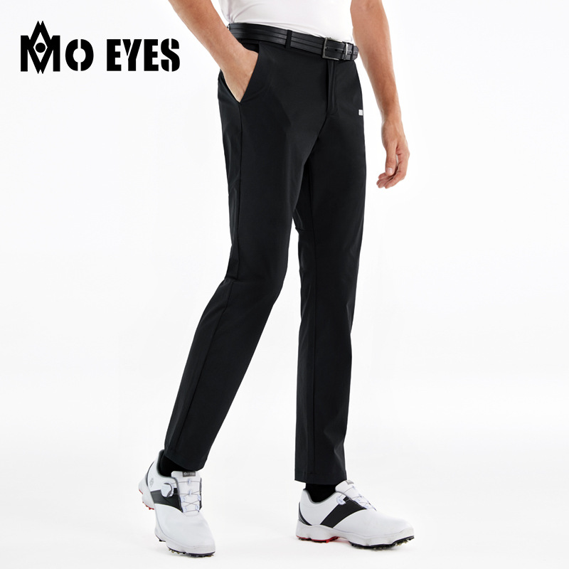 Quần dài nam thể thao golf Moyes mùa thu, lót giữ ấm nhẹ, thoải mái vận động — M23kuz010-quần trắng [bên trong nhiệt nhẹ], M23kuz010-quần Đen [bên trong nhẹ và nóng]