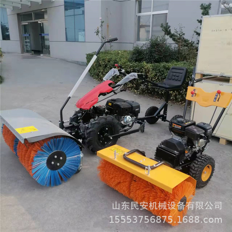 手推式扫雪机  多功能扫雪抛雪铲雪机  大棚物业道路积雪清雪机