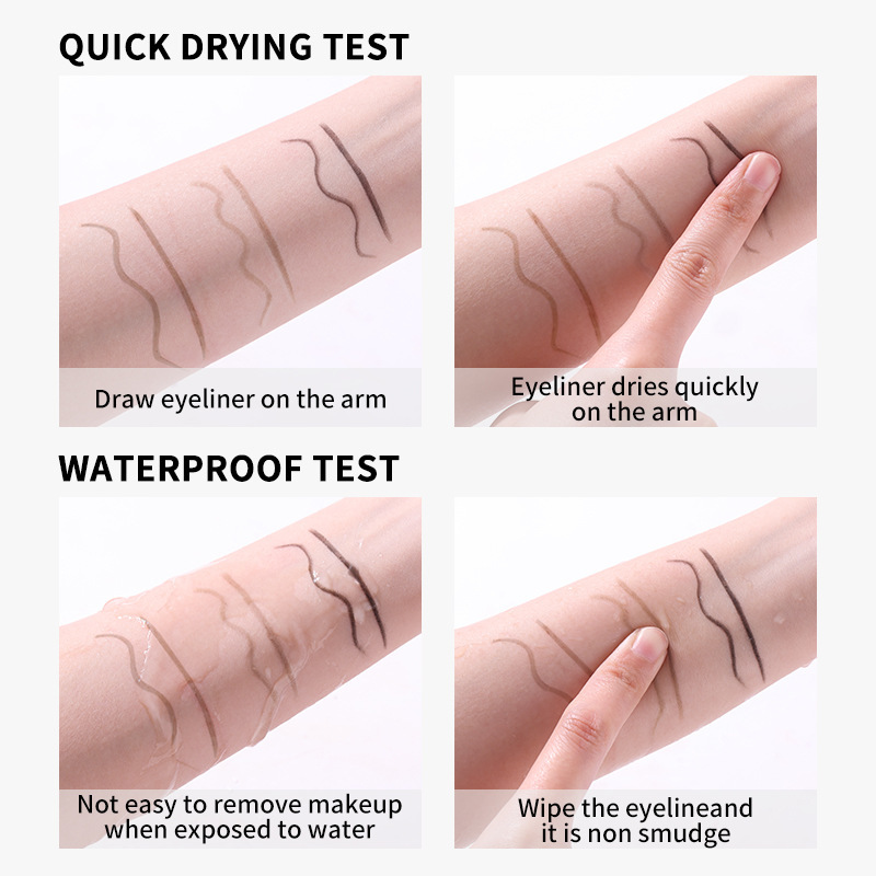 AMG跨境防水眼线胶笔 新手顺滑防晕染 初学者眼线胶笔eyeliner|undefined