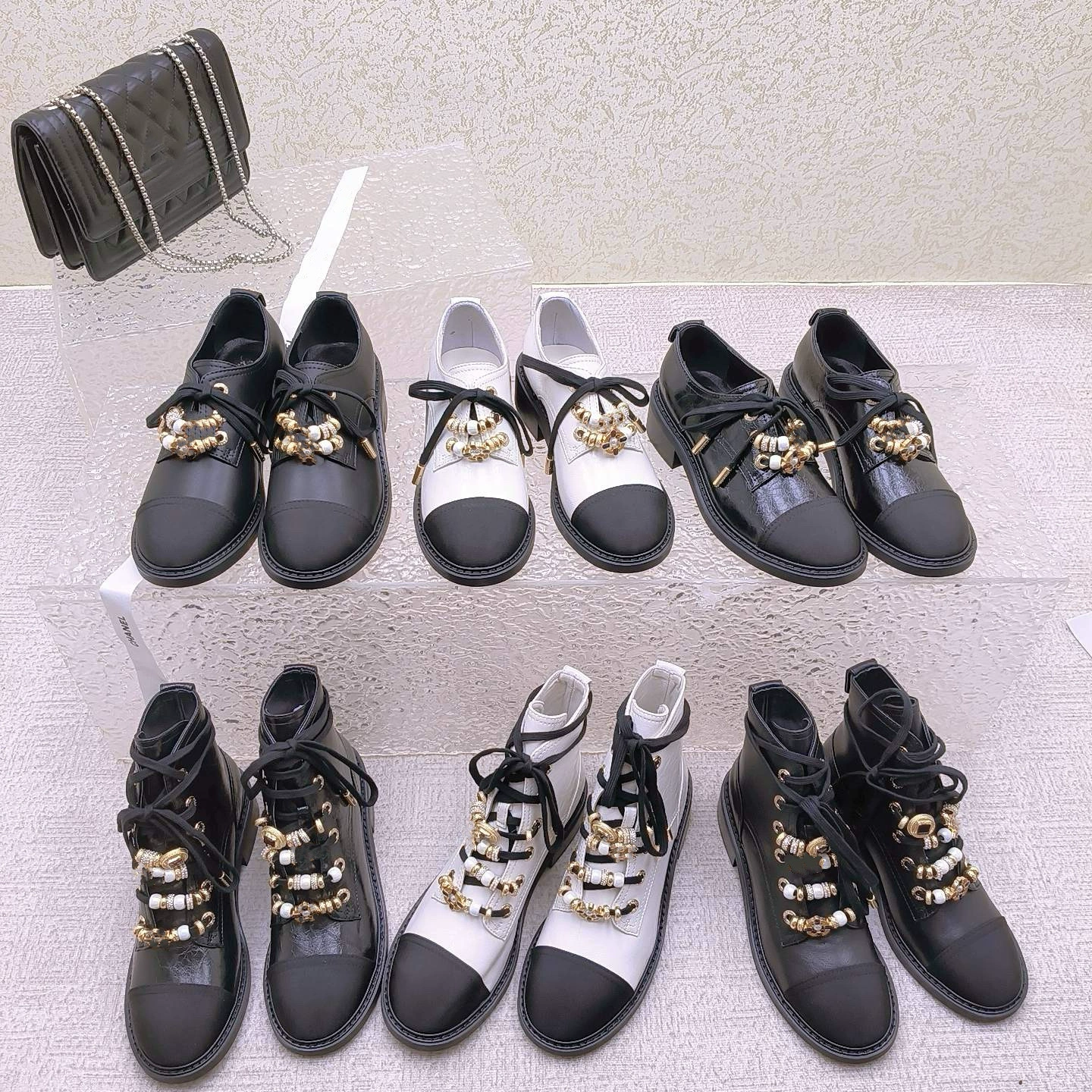 Xiaoxiang 2024 Mary Jen Single Four Seasons модные ботинки Lefu европейская версия кожаных ретро маленькие кожаные ботинки женские ботинки