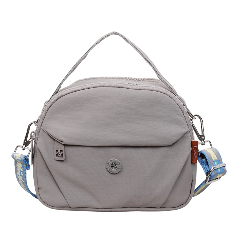 Bolso de moda coreano para mujeres 2026 nuevo bolso de nylon de moda, bolso casual de hombro ligero, bolso de mujer