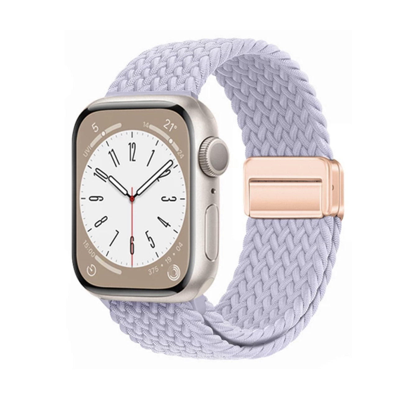 Suitable for applewatch s10 straps, adjustable woven nylon magnetic clasp iwatch straps Item Picture