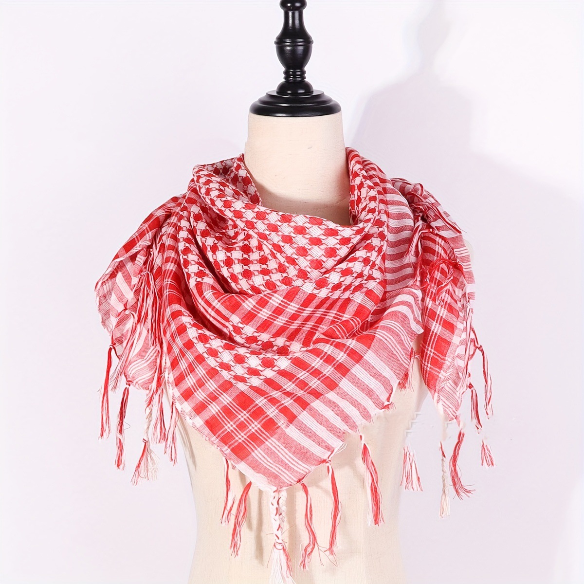 Ventas transfronterizas de bufandas árabes al aire libre bufandas árabes bordas bufandas clásicas fabricantes de Oriente Medio