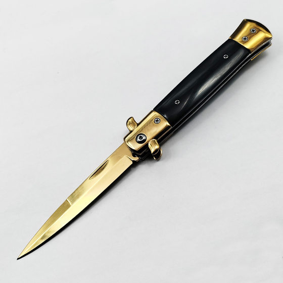 Mafia stainless steel knife outdoor household fruit knife self-defense field saber cross-border supply of a generation of hair